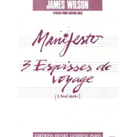 Manifesto - 3 esquisses voyage