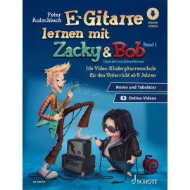 E-Gitarre lernen mit Zacky & Bob