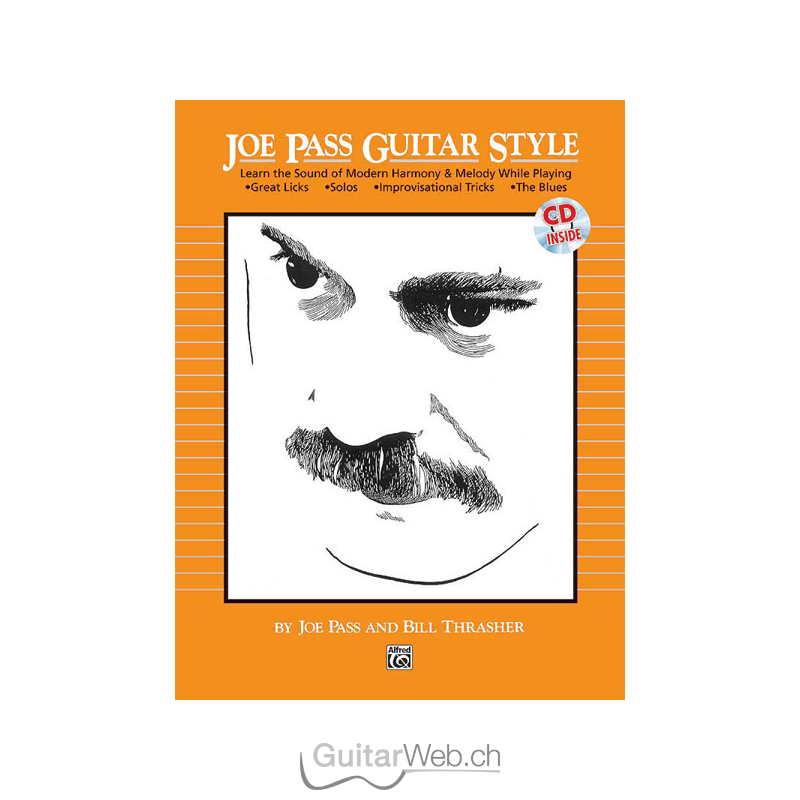 Joe Pass Guitar Style Book And Cd Guitarweb Shop Gitarre Noten S