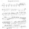 Rhapsody for Guitar