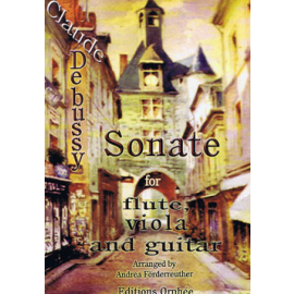 Sonate for flute, viola and guitar (incl. CD)