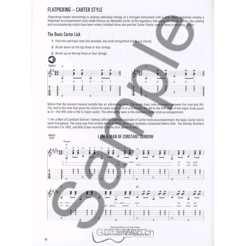 hal leonard folk guitar method